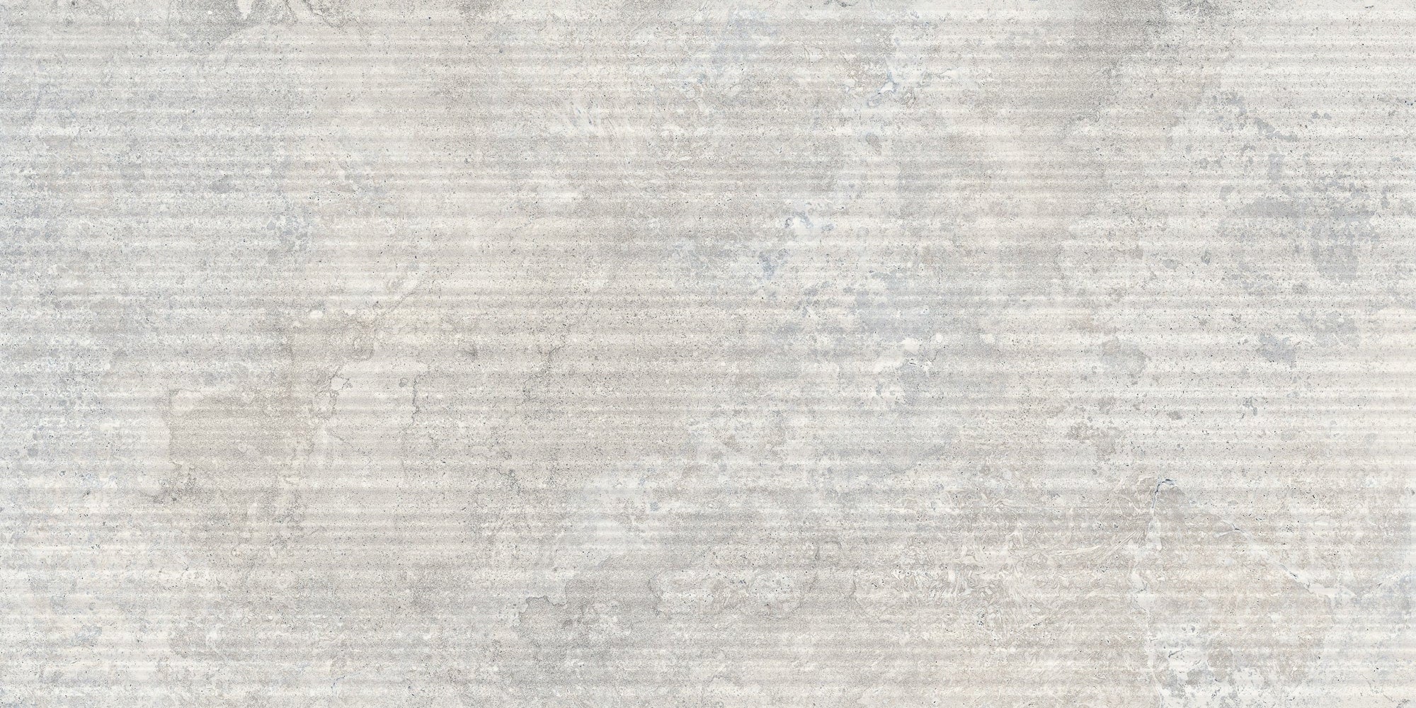 Beat White Ribbed Decor